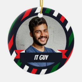 IT GUY -  Office Christmas Tree Ornament セラミックオーナメント