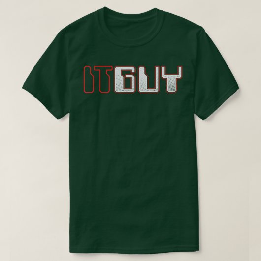 IT Guy Programmer Tech Support Developer Coder Ner Tシャツ (デザイン正面)