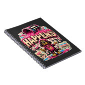 IT Happens パーソナライズド 楽しい IT ユーモア ノートブック (右側)