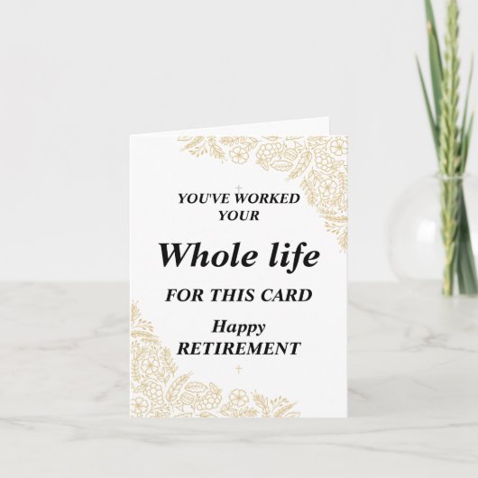 It Holiday Card - Retirement Gretin シーズンカード (正面)