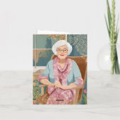 It Holiday Card - Retirement Gretin シーズンカード (裏面)