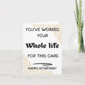It Holiday Card - Retirement Gretin シーズンカード (正面)
