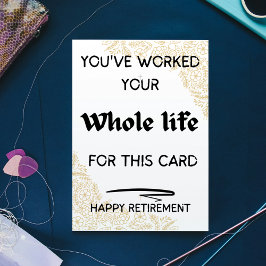 It Holiday Card - Retirement Gretin シーズンカード