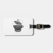 It Is Always Coffee Time ラゲッジタグ (正面横)