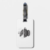 It Is Always Coffee Time ラゲッジタグ (裏面縦)