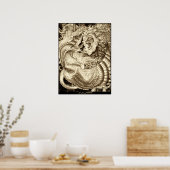 IT IS FINISHED - Lion Of Judah Vs. Winged Serpent ポスター (キッチン)