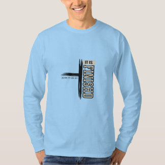 It Is Finished Men's Long Sleeve Shirt Tシャツ