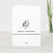 It is finished - Ressurection Easter Greeting card カード (裏面)