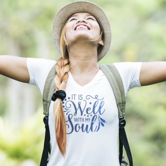 It is Well with my Soul Faith-Based Christian Tシャツ