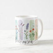 It Is Well With My Soul Floral Mug コーヒーマグカップ (正面右)