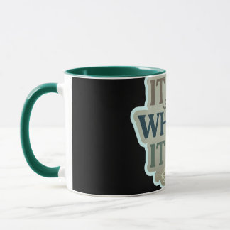 It Is What It Is Mug | Minimal Aesthetic Quote mug マグカップ