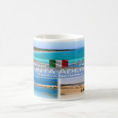 IT Italia - Abruzzo - Punta Aderci - コーヒーマグカップ (中央)