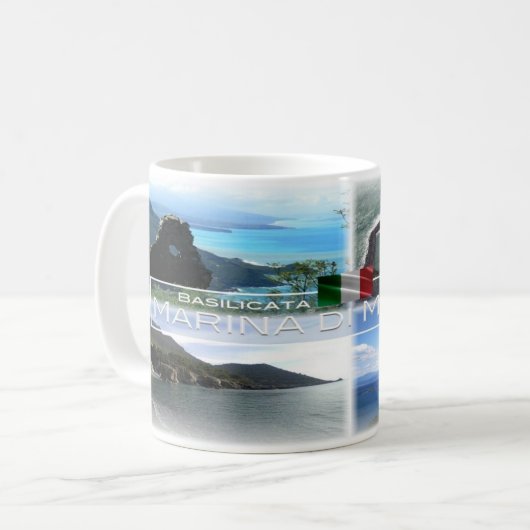 IT Italia - Basilicata - Marina di Maratea - コーヒーマグカップ (正面左)