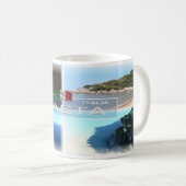 IT Italia - Lazio - Gaeta - コーヒーマグカップ (正面右)