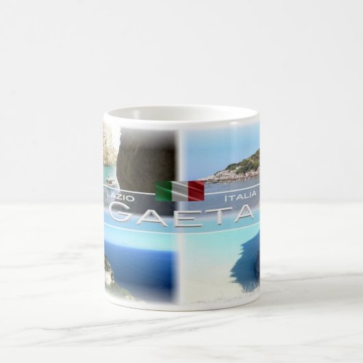 IT Italia - Lazio - Gaeta - コーヒーマグカップ (中央)