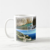 IT Italia - Lazio - Gaeta - コーヒーマグカップ (左)
