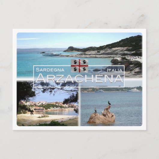 IT Italia - Sardegna - Arzachena - ポストカード (正面)