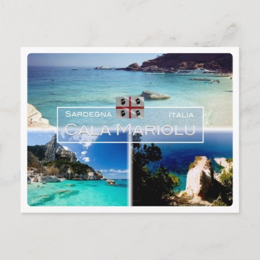 IT Italia - Sardegna - Baulei - Cava Mariolu - ポストカード (正面)