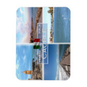 IT Italy - Caorle - Passggiata a mare - マグネット (縦)