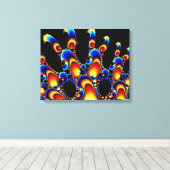 It - Mandelbrot Fractal キャンバスプリント (インサイチュ (ウッドフロア))