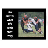 IT-NEVER-UP与え勇気付けられるカード (正面横)