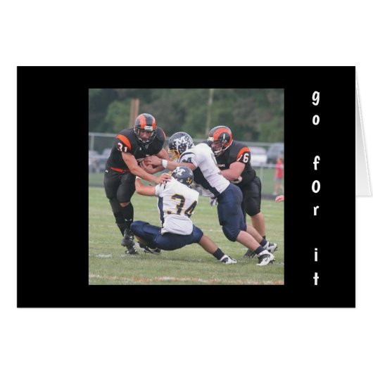 IT-NEVER-UP与え勇気付けられるカード (正面横)