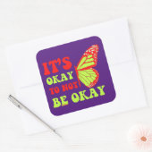 IT」OKはOKバタフライ スクエアシール (封筒)