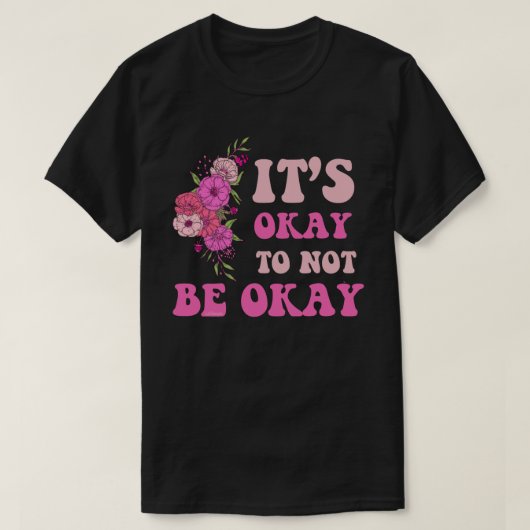 IT"OK NOT BE OKフローラ Tシャツ (デザイン正面)