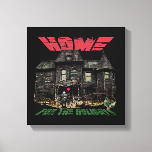 IT | Pennywise – 休日のホーム キャンバスプリント (正面)