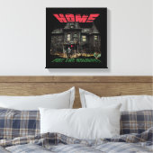 IT | Pennywise – 休日のホーム キャンバスプリント (インサイチュ (寝室))