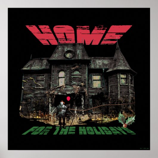 IT | Pennywise – 休日のホーム ポスター (正面)