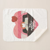 IT | Pennywise – 私のハートを浮動小数点にする シェルパブランケット (正面(横))