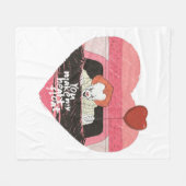 IT | Pennywise – 私のハートを浮動小数点にする フリースブランケット (正面(横))