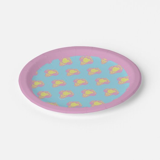 IT | Pennywise Pastel Head Pattern ペーパープレート (アングル)