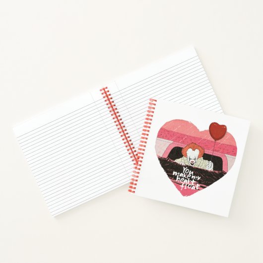 IT | Pennywise - You Make My Heart Float ノートブック (内部)