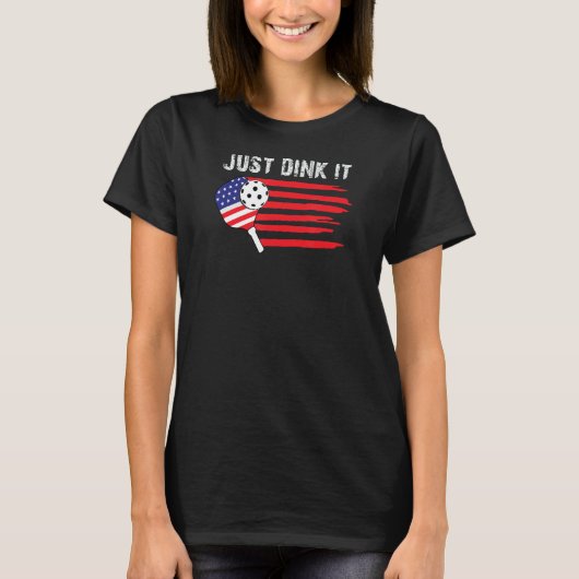 It Pickleballプレーヤーのパドルボール愛好家 Tシャツ (正面)