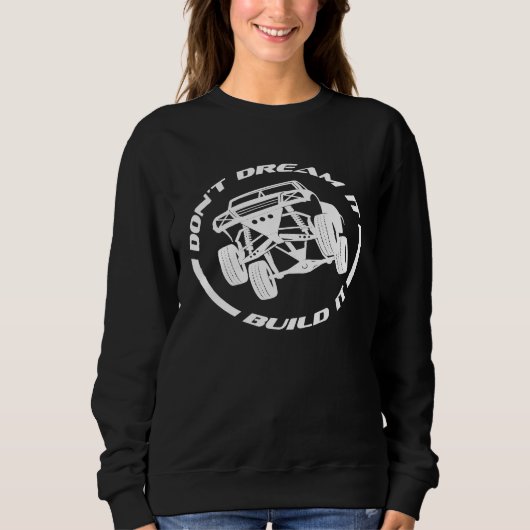 It Prerunner Baja Trophy Truck Off Roadを構築 スウェットシャツ (正面)