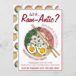 It Ram-antic (ロマンチック)バレンタインデー 招待状