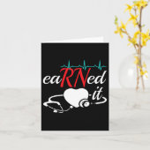 It Rnナース看護卒業 カード (黄色い花)