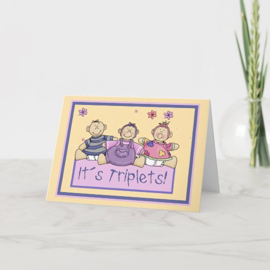 It´sの三重項 案内状 (正面)