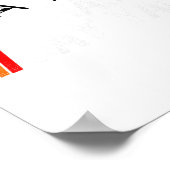 It &# sレースデイYallレーシングおもしろいドラッグ車トラック ポスター (角)