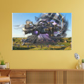 "It’s a Beautiful Place Here" キャンバスプリント (インサイチュ (リビング))