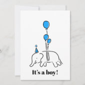 It’s a boy  シーズンカード (正面)