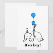 It’s a boy  シーズンカード (正面/裏面)