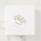 It’s A Boy Baby Shower –Gold Balloon & Greenery フェイバータグ (インサイチュ)