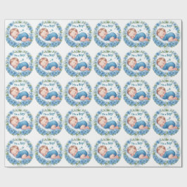 It’s a Boy Baby Shower Sticker ラッピングペーパー