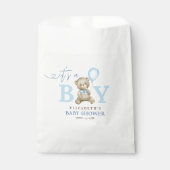 It’s a Boy, Bear Baby Shower boy フェイバーバッグ (正面)