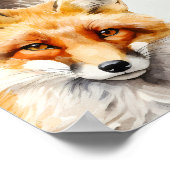 It’s a Boy Woodland Wildlife Baby Shower Welcome ポスター (角)