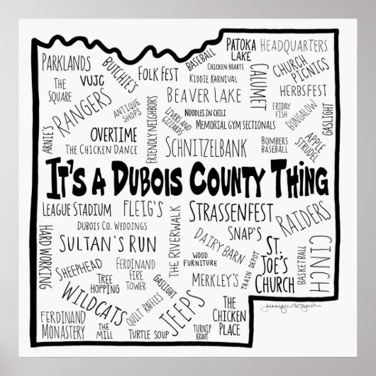 It’s a Dubois County Thing ポスター (正面)