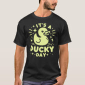 It’s a Ducky Day Rubber Duck Tシャツ (正面)